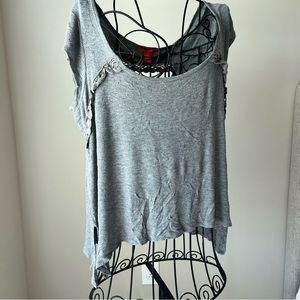 Chelsea & Violet Crochet Tee